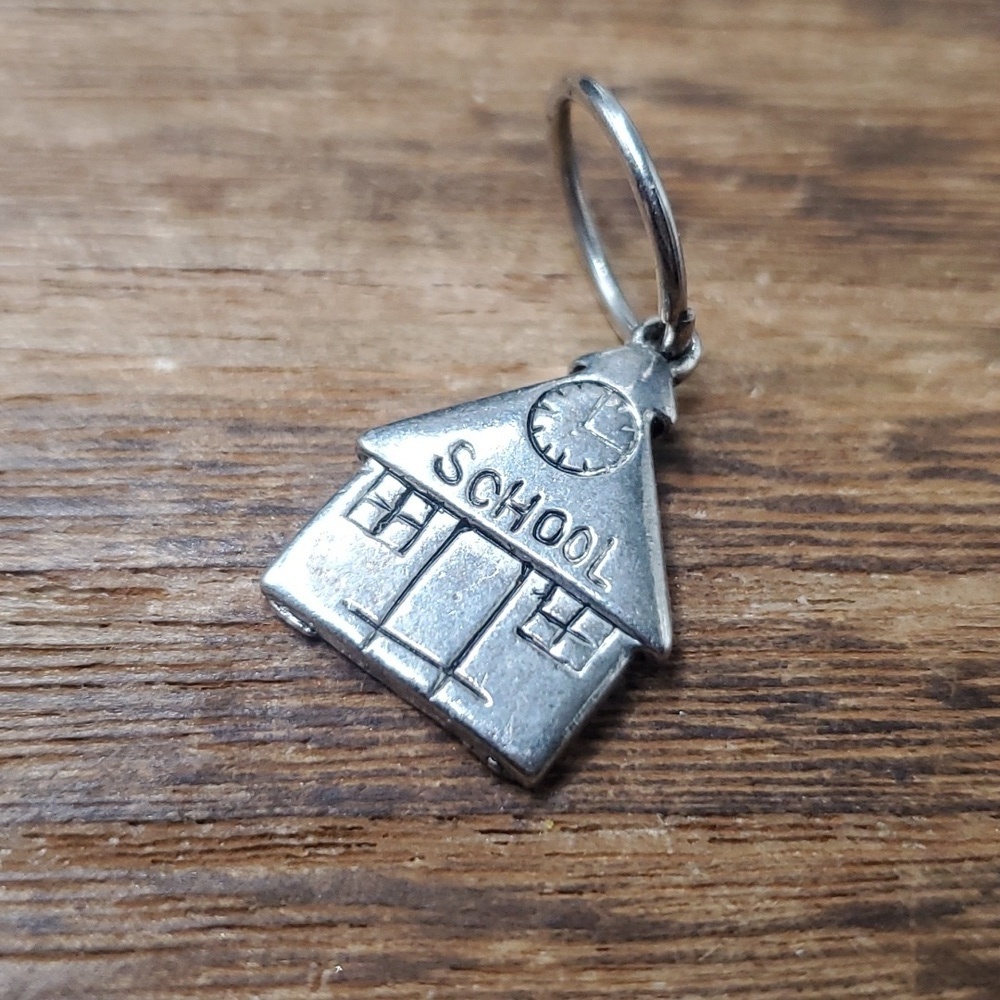 P203 little school house pendant